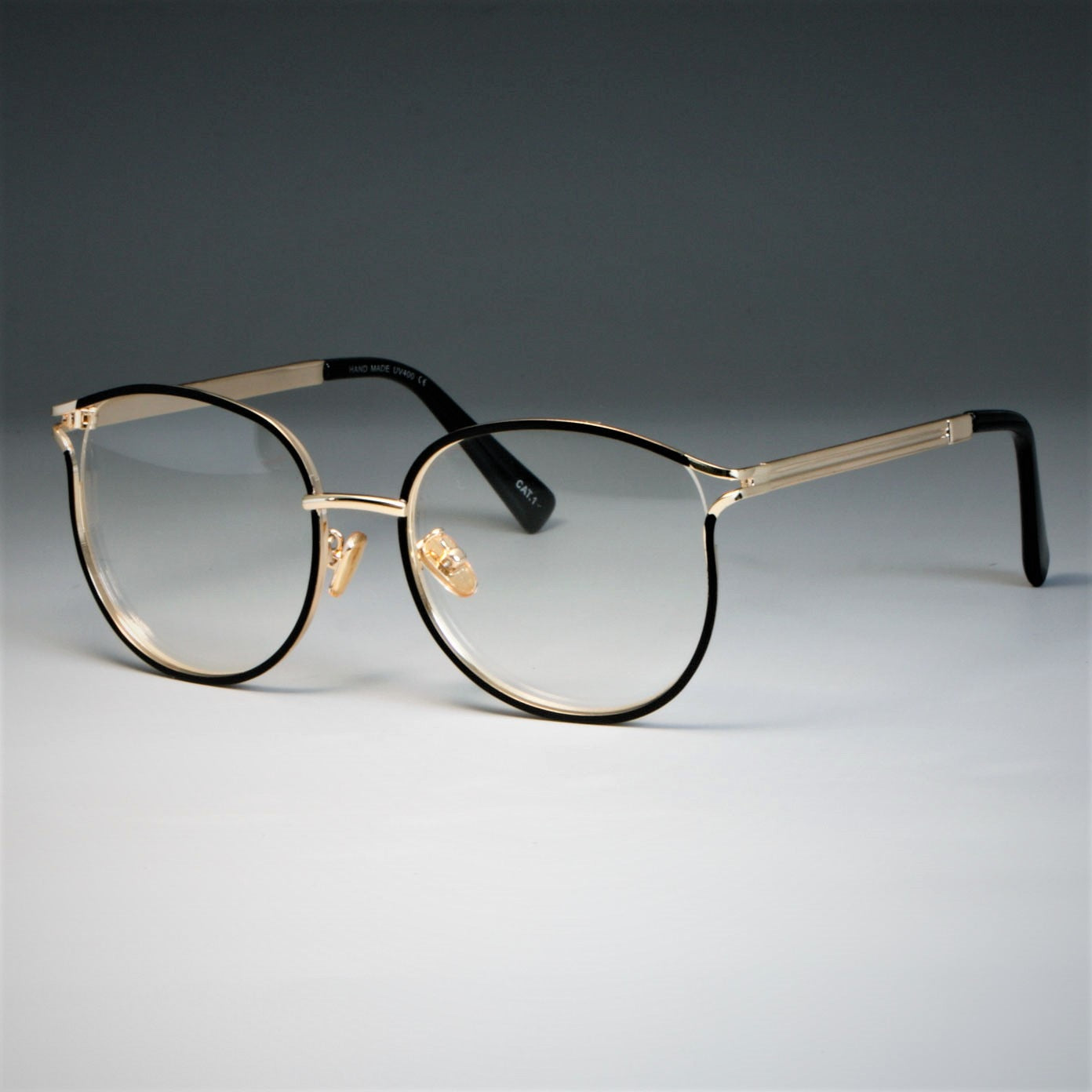 Cute Cat Eye Glasses Metal Frames