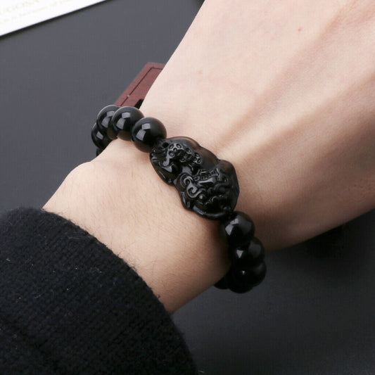Black Obsidian Bracelet