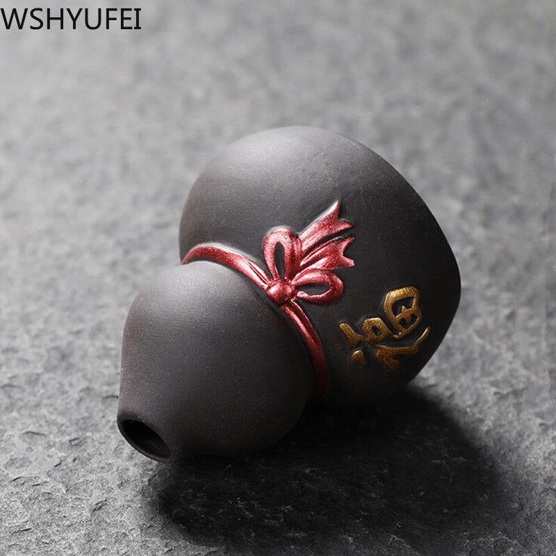 Creativity Purple Clay Fingertip Tea Pot
