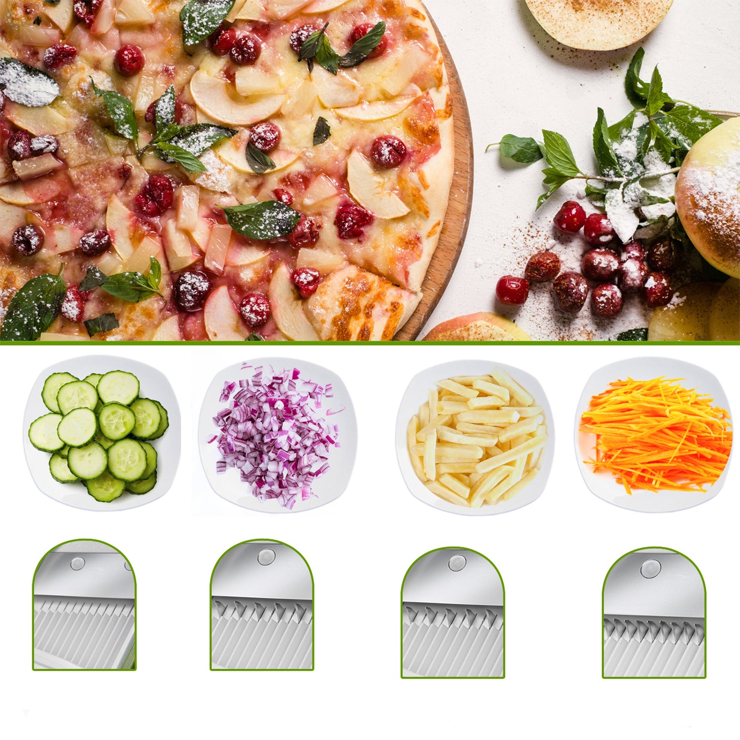 Safe Fingers Vegetable Shredder