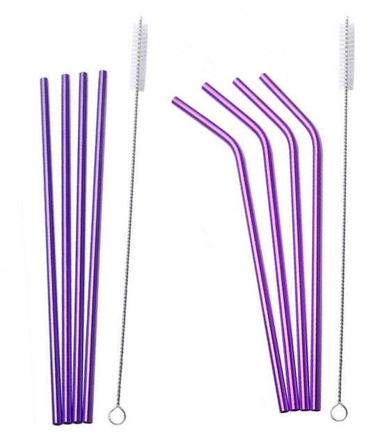 Go Green with Stainless Steel Metal Straws