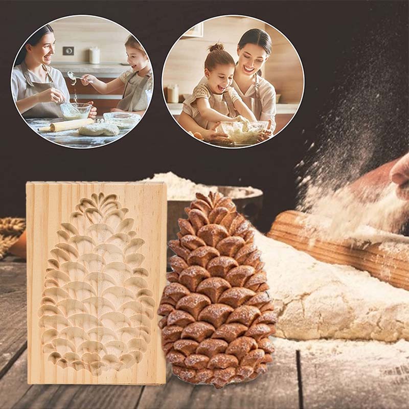 Amazing Wooden Cookie & Bread Cutter