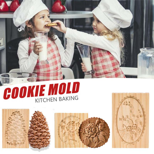 Amazing Wooden Cookie & Bread Cutter
