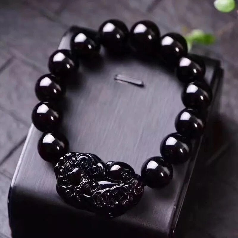 Black Obsidian Bracelet