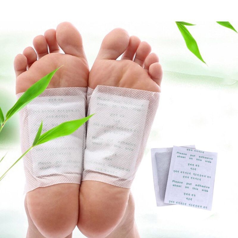 AMAZING ! 200pcs/lot Detox Foot Pads Organic Herbal Cleansing Patches