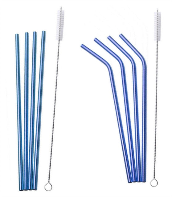 Go Green with Stainless Steel Metal Straws