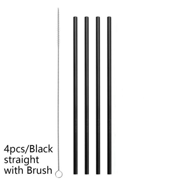 Go Green with Stainless Steel Metal Straws