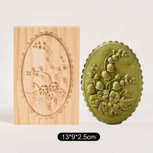 Amazing Wooden Cookie & Bread Cutter