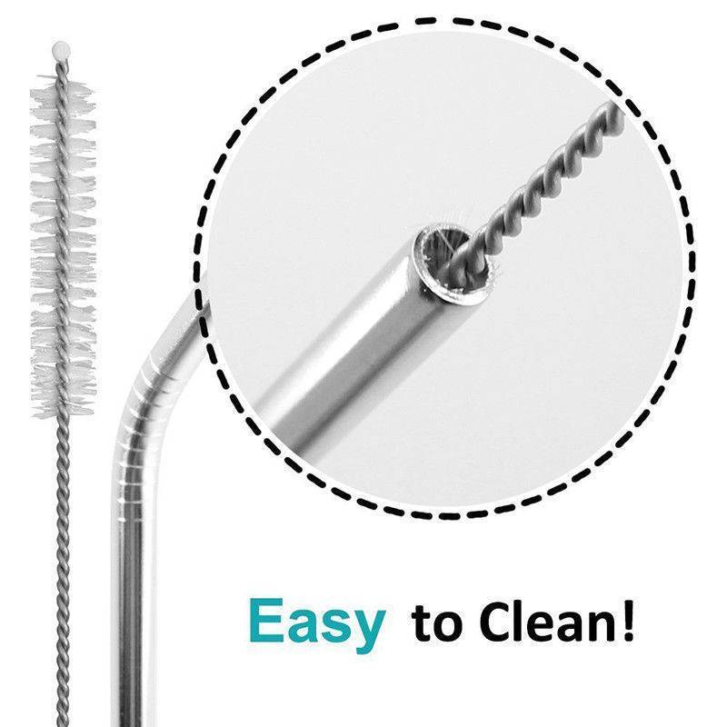Go Green with Stainless Steel Metal Straws
