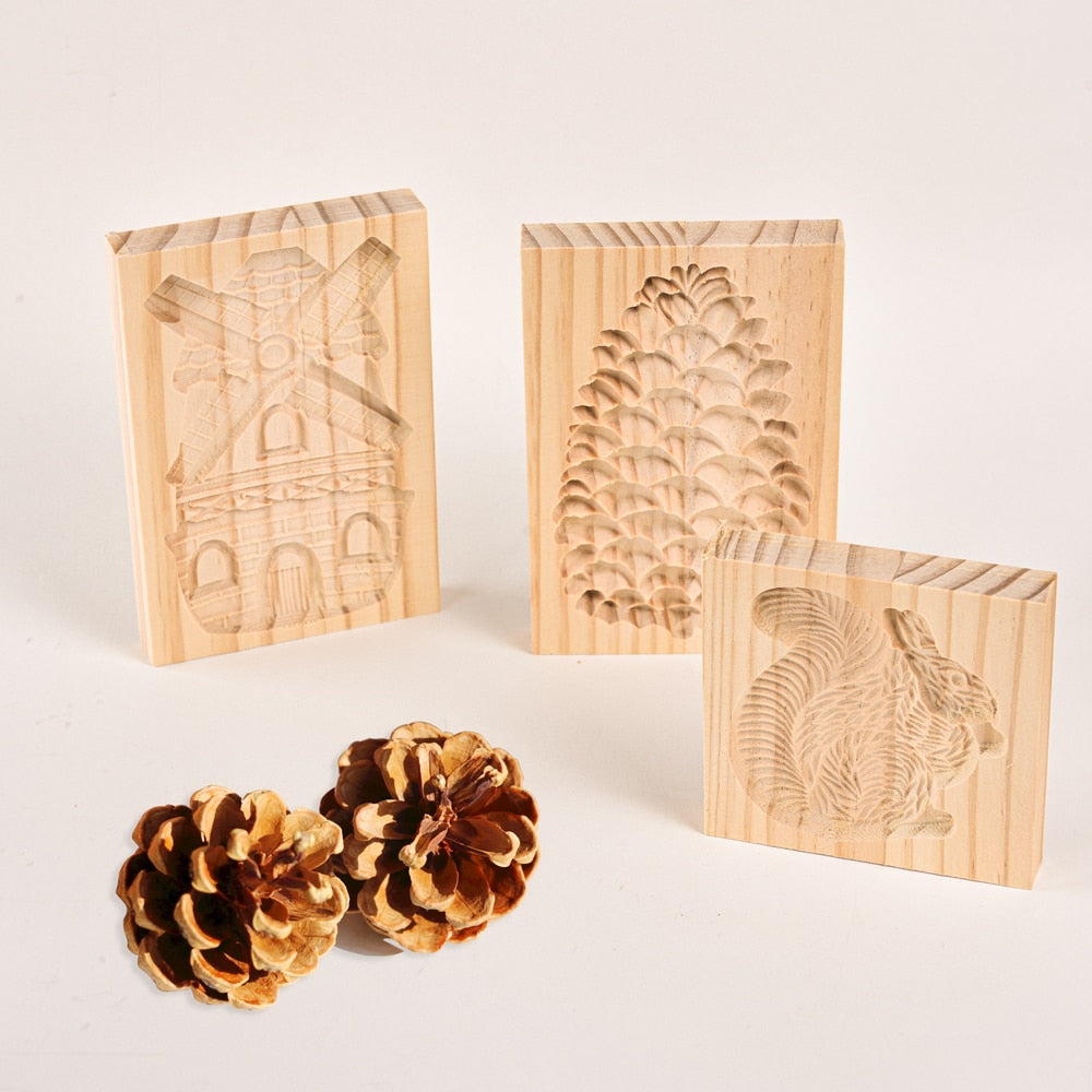 Amazing Wooden Cookie & Bread Cutter