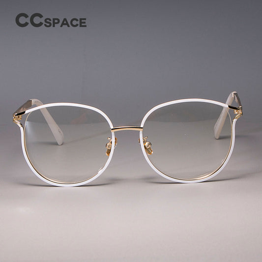 Cute Cat Eye Glasses Metal Frames