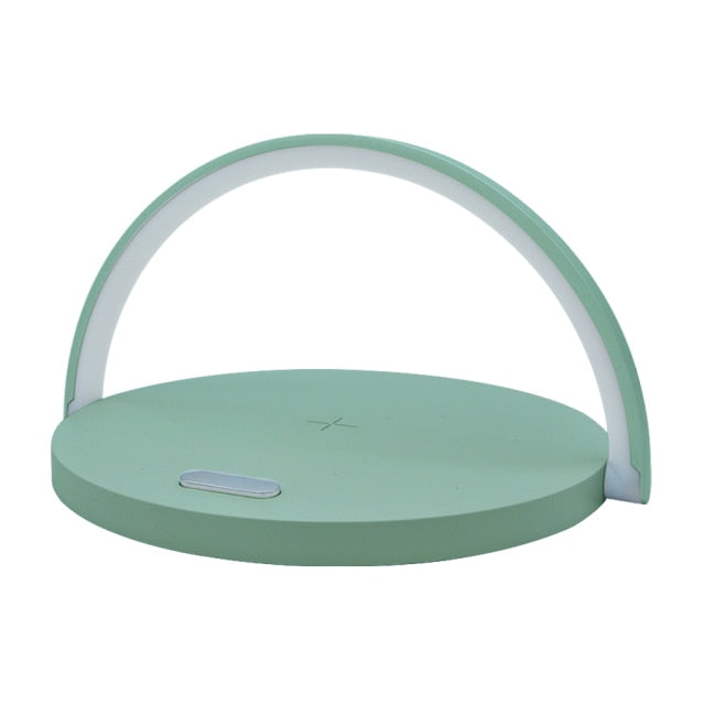 Sexy 10W Qi Fast Wireless Charger Table Lamp For iPhone X XR XS