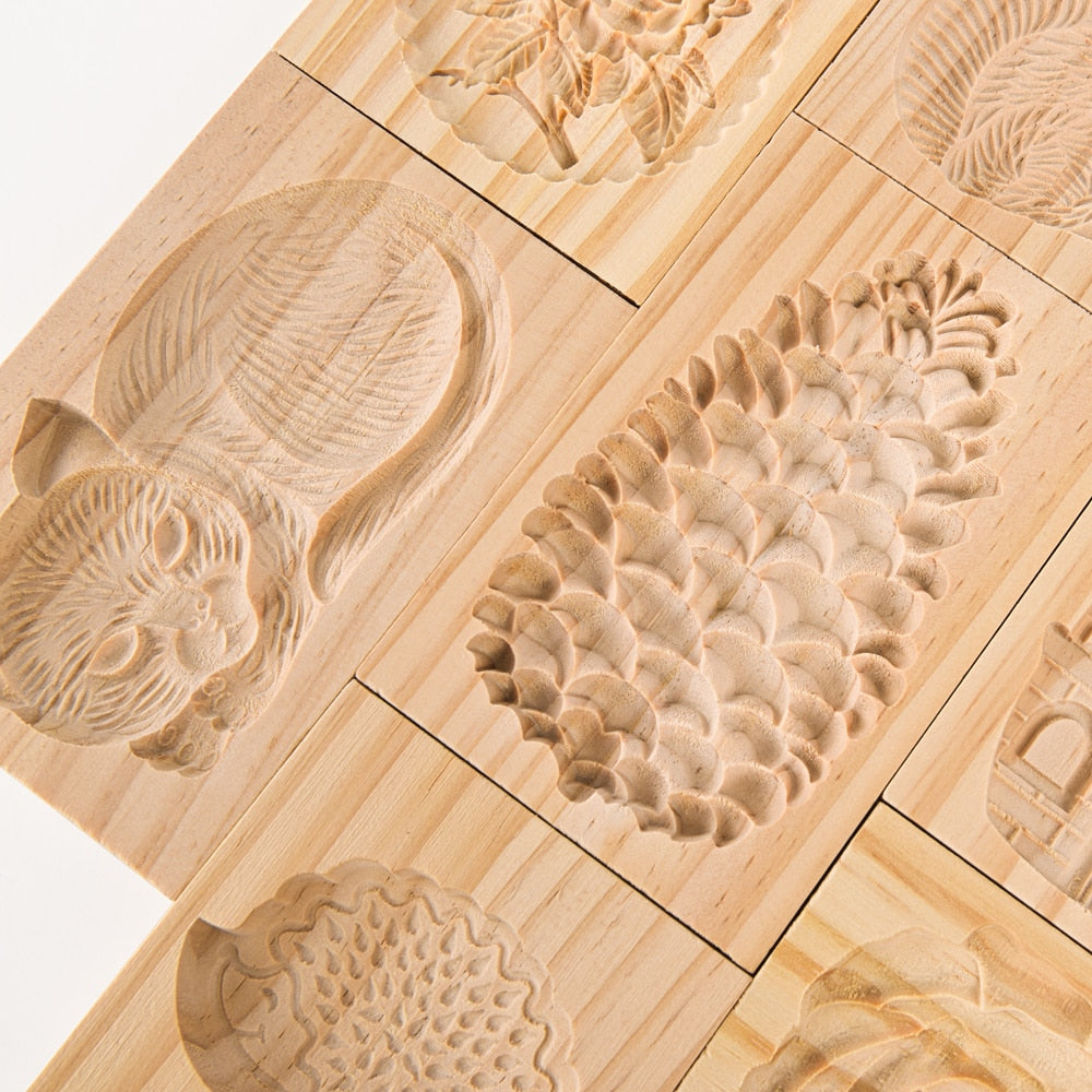 Amazing Wooden Cookie & Bread Cutter