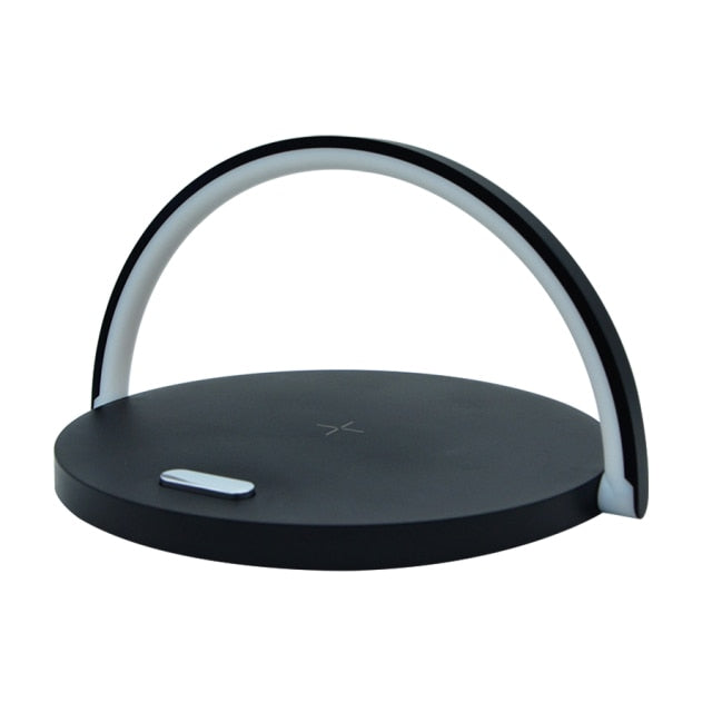 Sexy 10W Qi Fast Wireless Charger Table Lamp For iPhone X XR XS