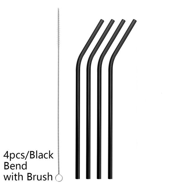 Go Green with Stainless Steel Metal Straws