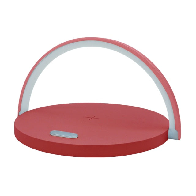 Sexy 10W Qi Fast Wireless Charger Table Lamp For iPhone X XR XS
