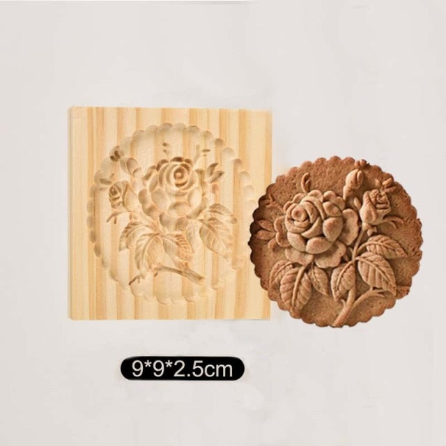Amazing Wooden Cookie & Bread Cutter