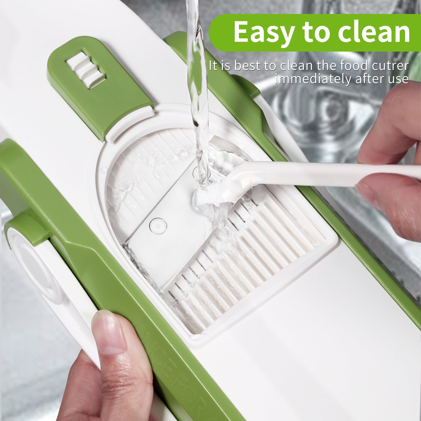 Safe Fingers Vegetable Shredder