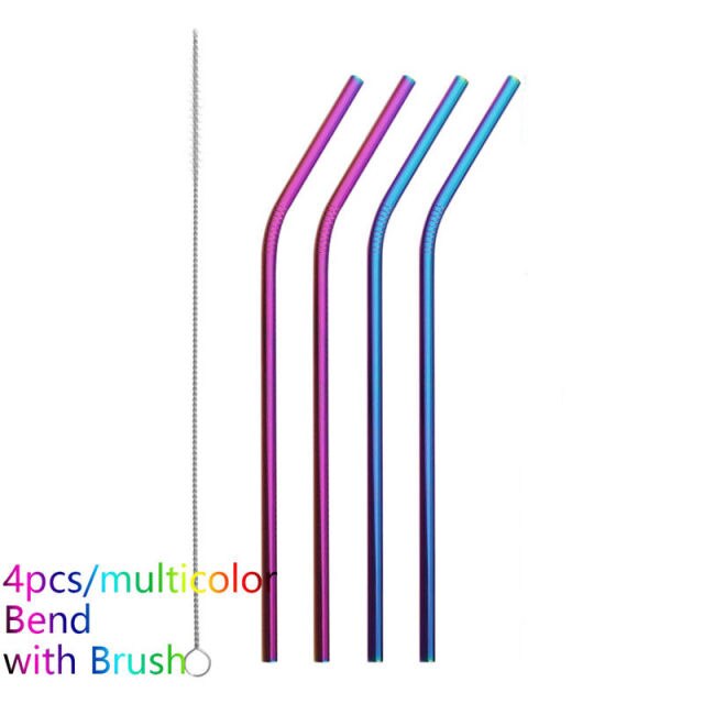 Go Green with Stainless Steel Metal Straws