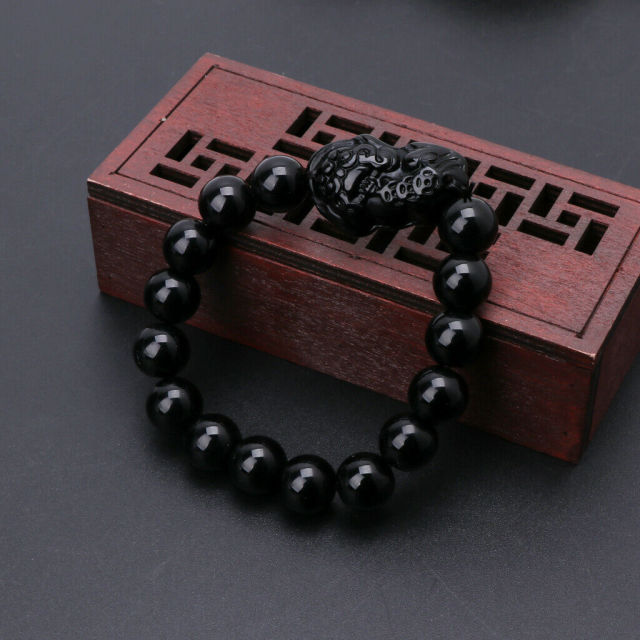 Black Obsidian Bracelet