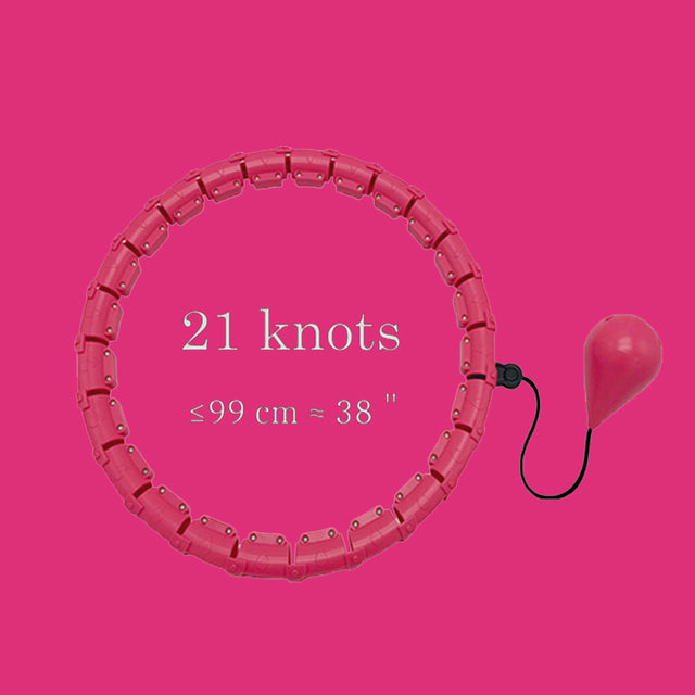 Smart Adjustable Sport Hoops Abdominal Thin Waist Exercise Detachable Hola Massage Fitness Hoop Gym Home Training Weight Loss
