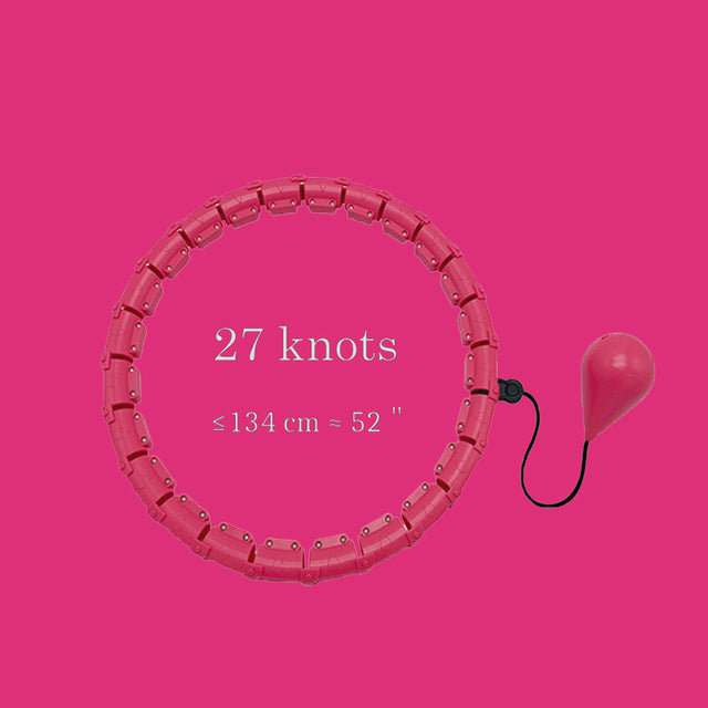 Smart Adjustable Sport Hoops Abdominal Thin Waist Exercise Detachable Hola Massage Fitness Hoop Gym Home Training Weight Loss