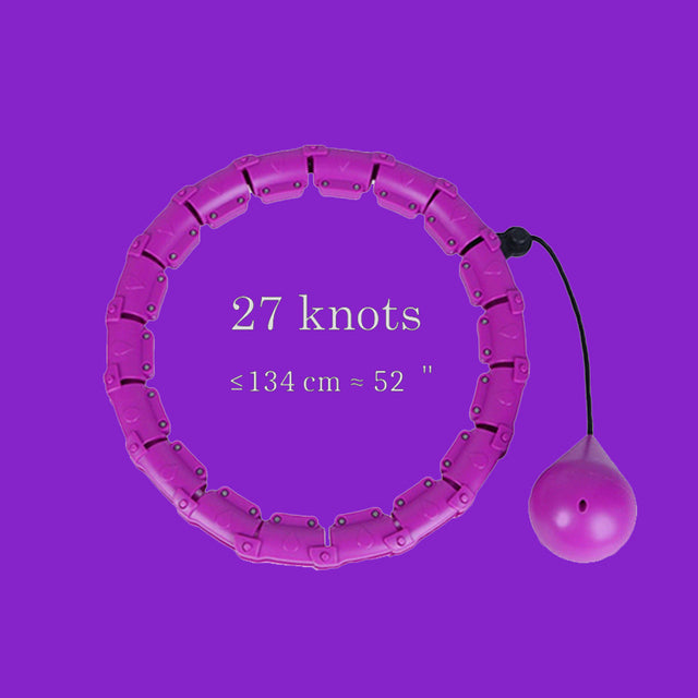Smart Adjustable Sport Hoops Abdominal Thin Waist Exercise Detachable Hola Massage Fitness Hoop Gym Home Training Weight Loss