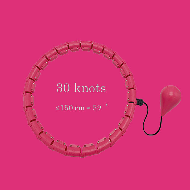 Smart Adjustable Sport Hoops Abdominal Thin Waist Exercise Detachable Hola Massage Fitness Hoop Gym Home Training Weight Loss