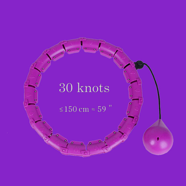 Smart Adjustable Sport Hoops Abdominal Thin Waist Exercise Detachable Hola Massage Fitness Hoop Gym Home Training Weight Loss